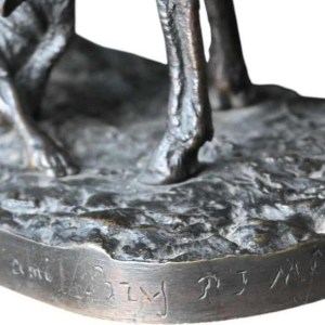 Pierre-Jules Mêne - La brebis et son agneau - sculpture animalière en bronze avec provenance, XIXe s