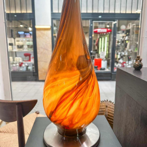 Murano, glass design lamp, XXIth c