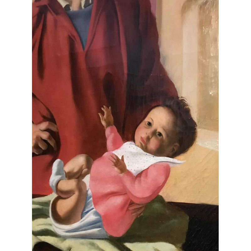 L'artiste et sa fille de Jacques Dormont