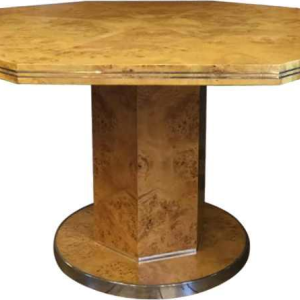 WILLY RIZZO voor MARIO SABOT, Buffet / Credenza / Dressoir, Walnoot Burl, ca. 1970