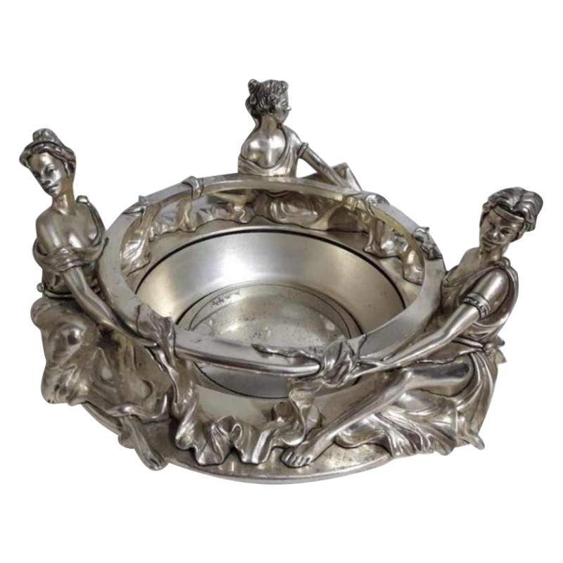 Centre de Table de Marcello Giorgio de style Art Nouveau