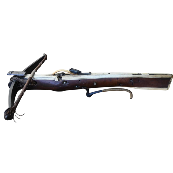 Rare Swiss or German hunting crossbow from the XVII? century