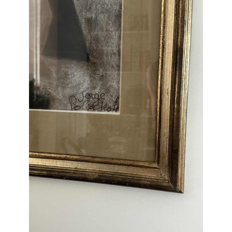 Serge Poliakoff, gouache abstraite, XXe siècle