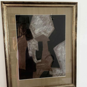 Serge Poliakoff, gouache abstraite, XXe siècle