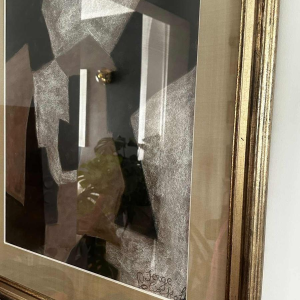 Serge Poliakoff, gouache abstraite, XXe siècle