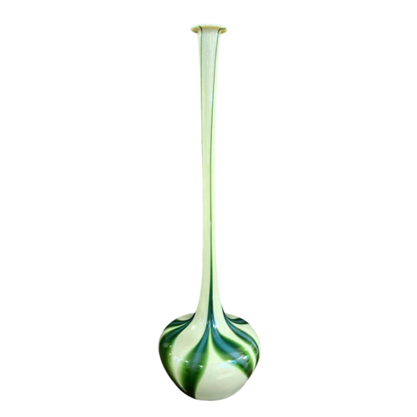 Romain Gevaert / Val Saint Lambert 'Oignon de Jemeppe' vase Art Nouveau soliflore 1900