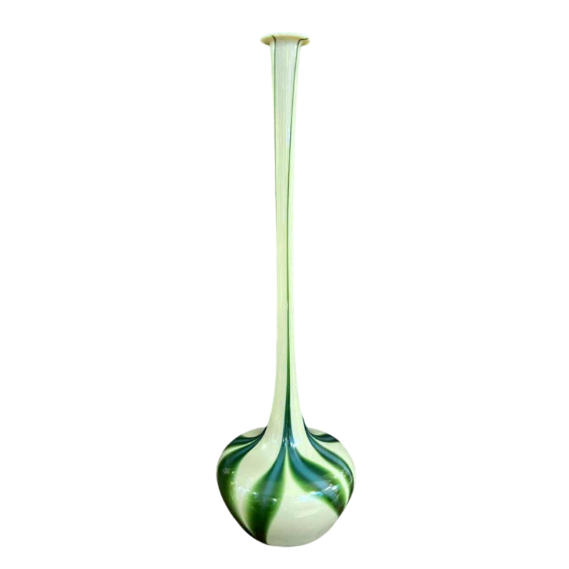 Romain Gevaert / Val Saint Lambert 'Oignon de Jemeppe' vase Art Nouveau soliflore 1900
