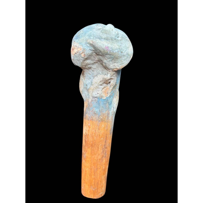 Michel CIPARISSE « tête » sculpture en bois