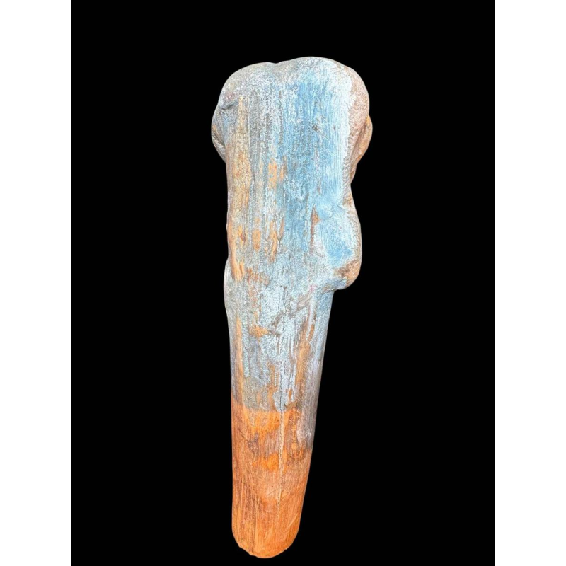 Michel CIPARISSE “head“ wood sculpture