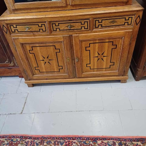 Double cabinet / oak sideboard, 19th century