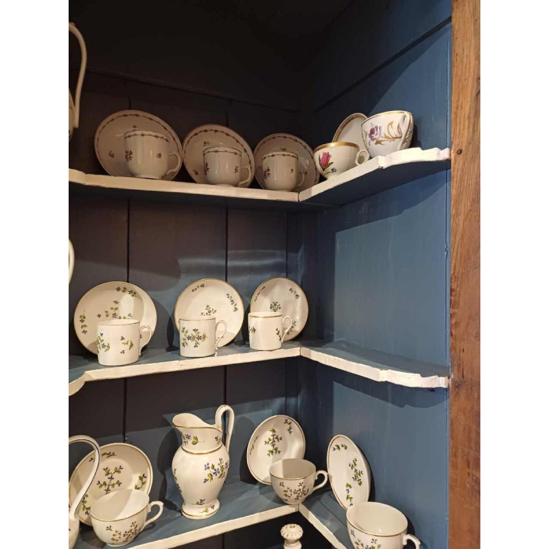 Dubbel meubel / servieskast in eikenhout, 19e eeuw