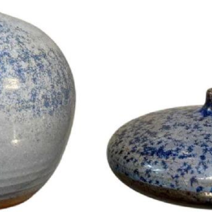 Antonio Lampecco, 2 vases en céramique, ca 1980