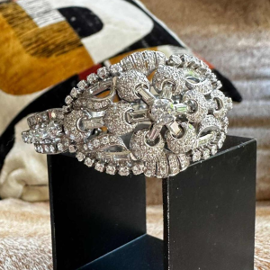 Platina en diamanten armband, ca 1950