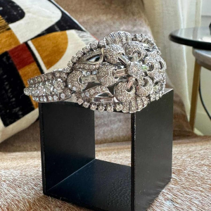 Platina en diamanten armband, ca 1950