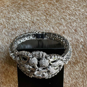 Platina en diamanten armband, ca 1950