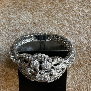 Bracelet en platine et diamants, ca 1950