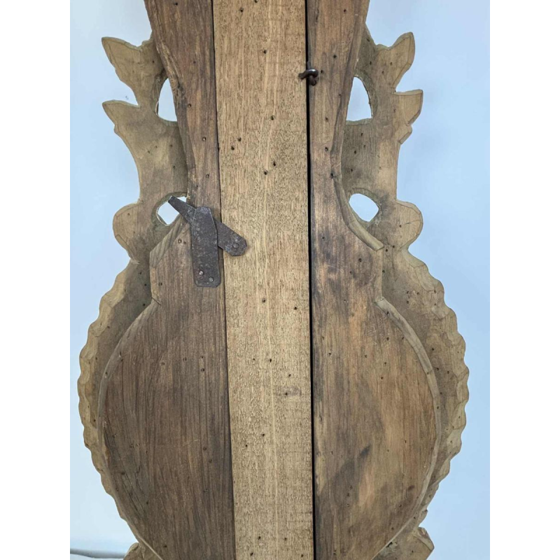 LOUIS XVI barometer-thermometer met Réaumur-schaalverdeling in verguld hout, door Benard in Provins, 19e eeuw