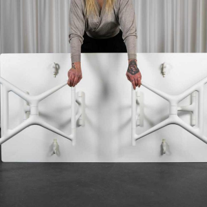 Spoon Table Table de bureau by Antonio Citterio for Kartell