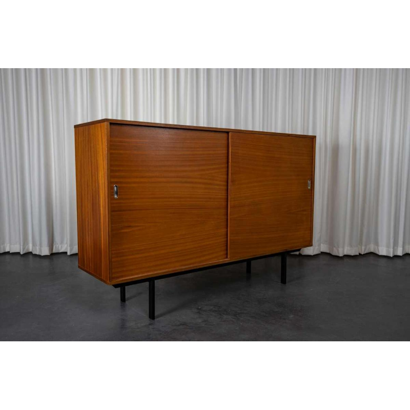 Pierre Guariche pour Meurop, meuble enfilade moderniste, Belgique, ca 1960