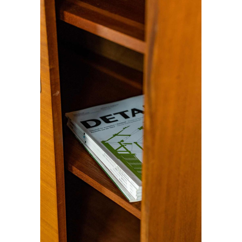 Pierre Guariche voor Meurop, modernistisch enfilademeubel, België, ca 1960