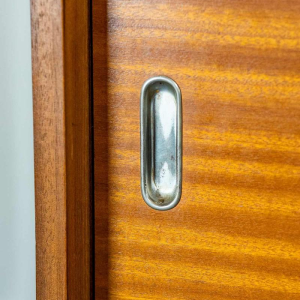 Pierre Guariche for Meurop, modernist enfilade furniture, Belgium, ca 1960