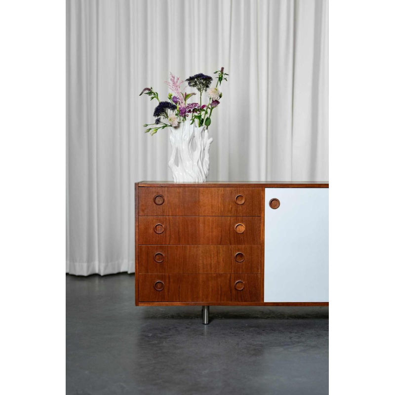 Teakhouten dressoir van HW Klein voor Bramin, Denemarken, 1960