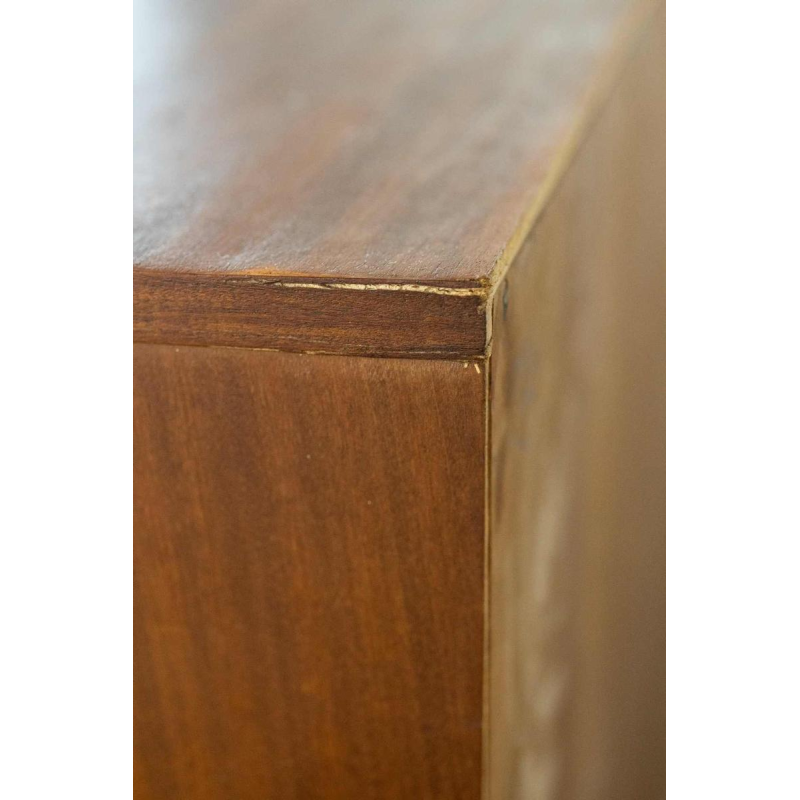 Pierre Guariche pour Meurop, meuble enfilade moderniste, Belgique, ca 1960