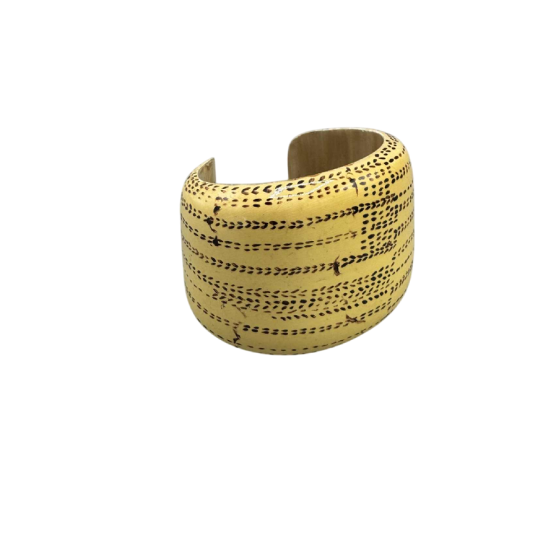 Yves Saint Laurent - Rive Gauche , cuff bracelet, ethnic inspiration