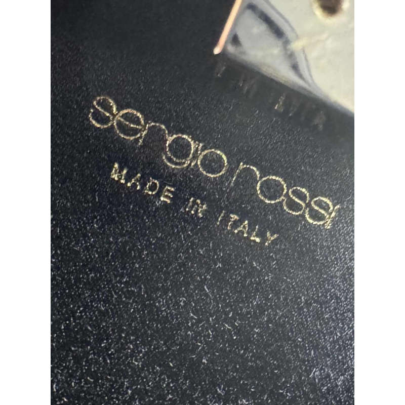 Sergio Rossi, avondtasje, zwarte zijde en Swarovski-kristallen, 21e eeuw