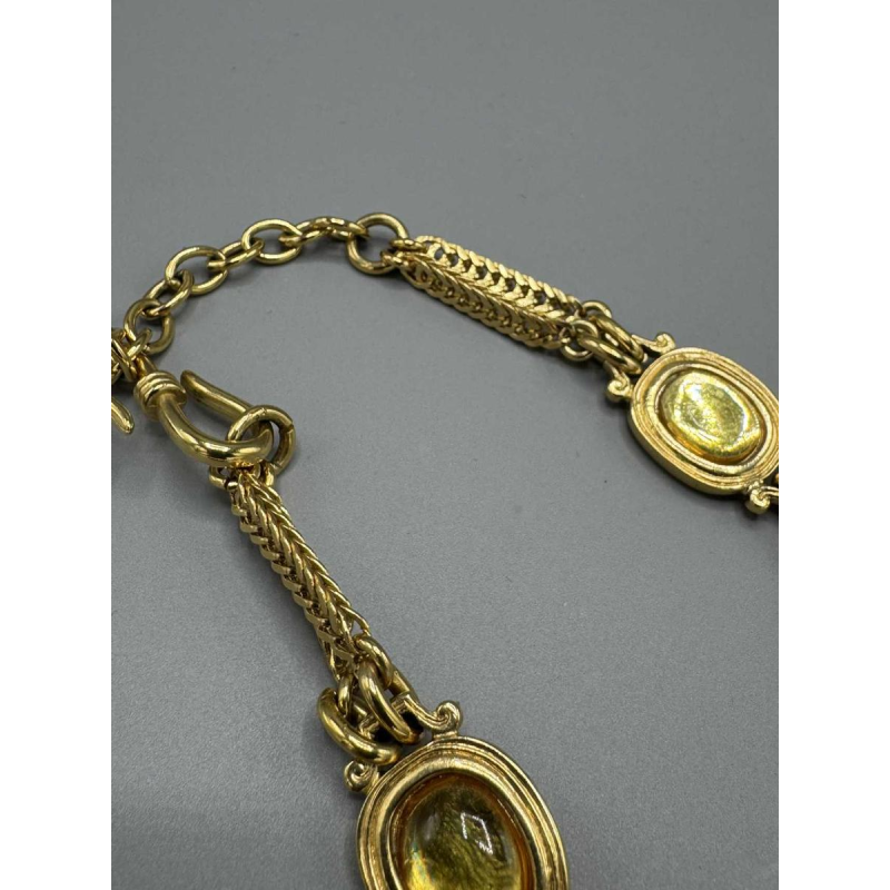 Yves Saint Laurent. Medallion necklace