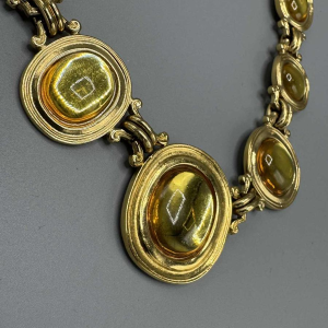 Yves Saint Laurent. Medallion necklace