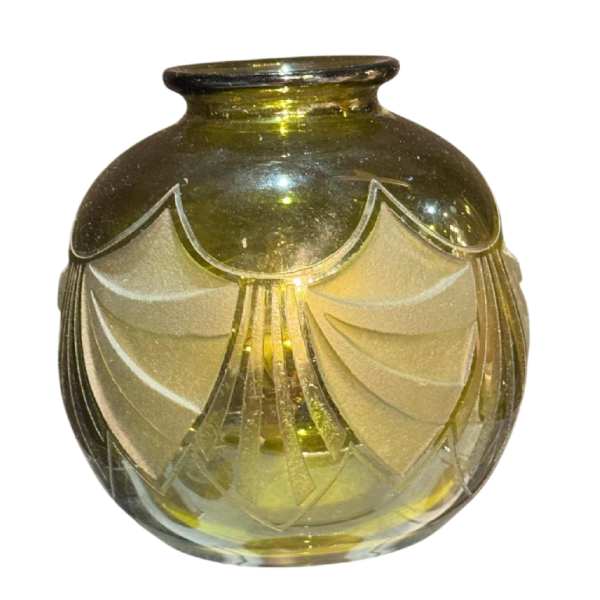 LEGRAS, Art Deco glas vaas, jaren rond 1925