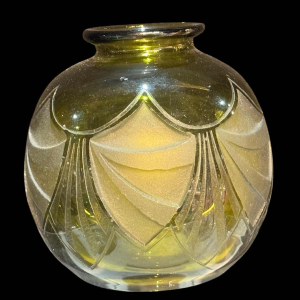 LEGRAS, Art Deco glas vaas, jaren rond 1925