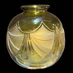 LEGRAS, vase Art Déco en verre, vers 1925