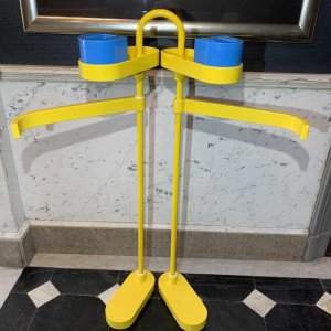 Metalplastica Lucchese, Valet / Towel Rack, Memphis Style 1970s