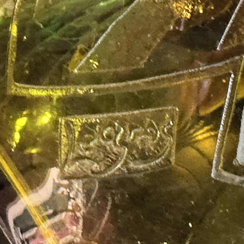 LEGRAS, Art Deco glas vaas, jaren rond 1925