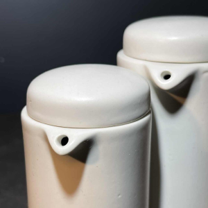 FRANCO POZZI / GRESLINE Service de Table Vintage, Ce´ramique Design italien 1960