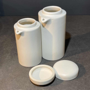 FRANCO POZZI / GRESLINE Vintage Service Table Set, Italian Design Ceramic, 1960s