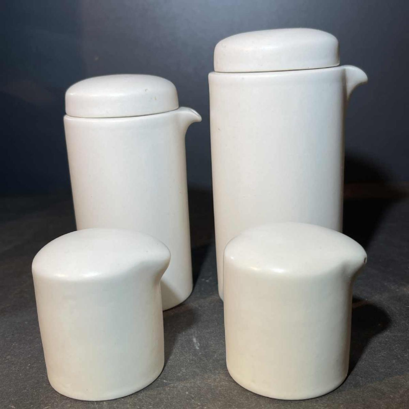 FRANCO POZZI / GRESLINE Vintage Service Table Set, Italian Design Ceramic, 1960s