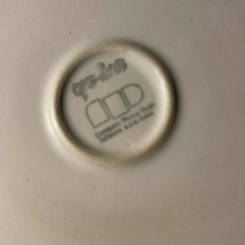 FRANCO POZZI / GRESLINE Service de Table Vintage, Ce´ramique Design italien 1960