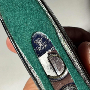 Briquet de table Art Déco MTC “Bateau - Paquebot de croisière“ acier chromé, ca 1930