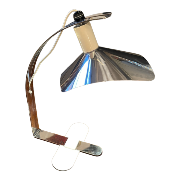 GIOVANNI GRIGNANI pour LUCI " COROLLA " Lampe de table / bureau, ca 1970