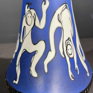 SO RE DA " ANIS " porcelain talking bottle, spanish ceramic, ca 1950