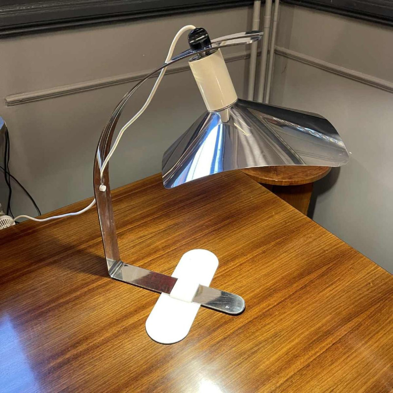 GIOVANNI GRIGNANI voor LUCI "COROLLA" Tafel/bureau lamp, ca 1970