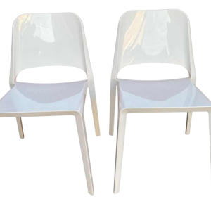 Roberto Barbieri voor ZANOTTA “Kate” set van 2 stoelen, Italiaans design uit de 20e eeuw