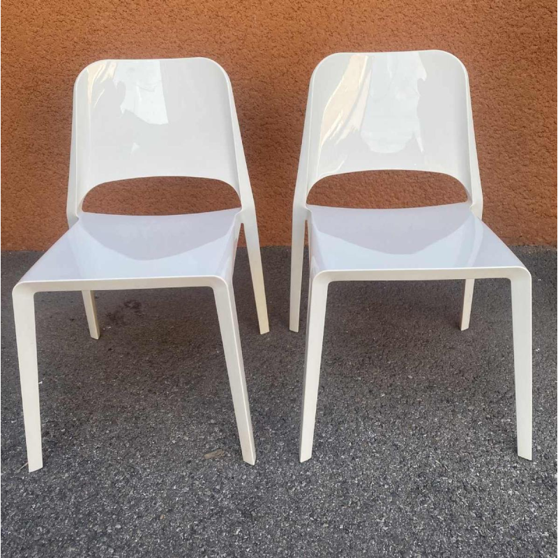 Roberto Barbieri voor ZANOTTA “Kate” set van 2 stoelen, Italiaans design uit de 20e eeuw