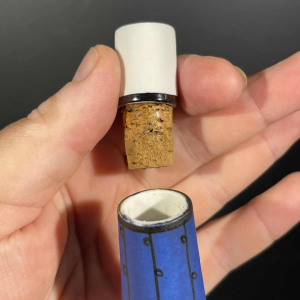 SO RE DA " ANIS " porselein sprekende fles, spaanse keramiek, ca 1950