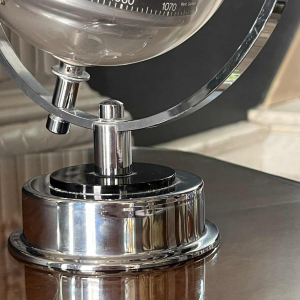 HUGER SPUTNIK weather instrument, thermometer hygrometer barometer, Space Age ca 1960