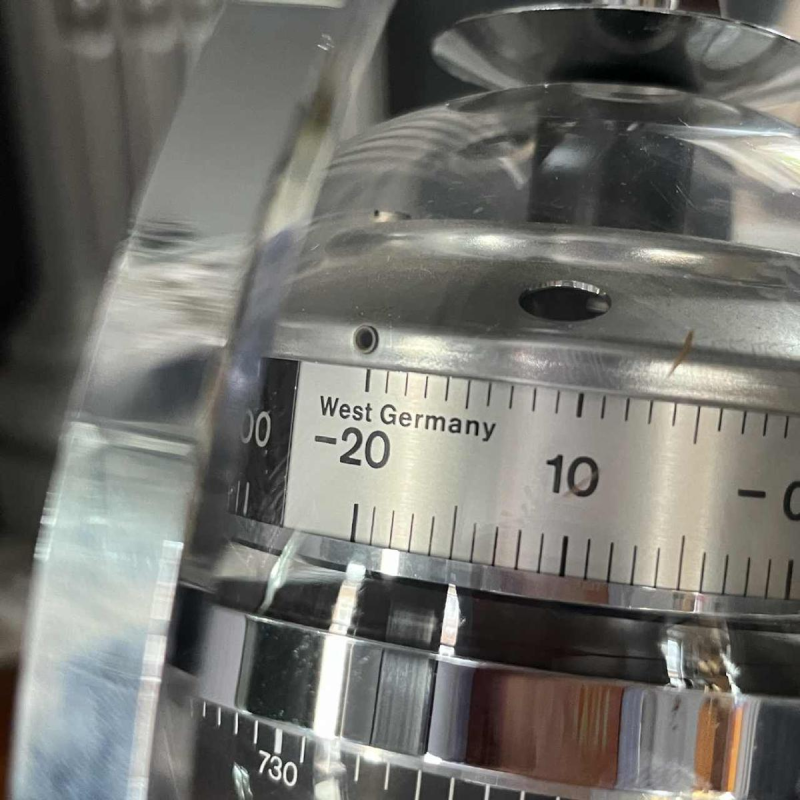 HUGER SPUTNIK weerinstrument, thermometer hygrometer barometer, Space Age ca 1960