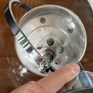 HUGER instrument météo SPUTNIK, thermomètre hygromètre baromètre, Space Age ca 1960